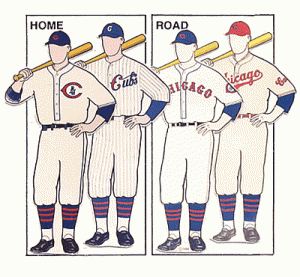 1932 Cubs uniforms